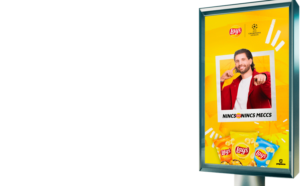 Budapesti Bajnokok Ligája Kampány: Pepsi vs. Lay’s